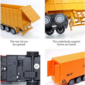 ماشین کنترلی تریلی بارکش Remote Control TRANSPORT TRUCK مقیاس 1:48_اسباب بازی